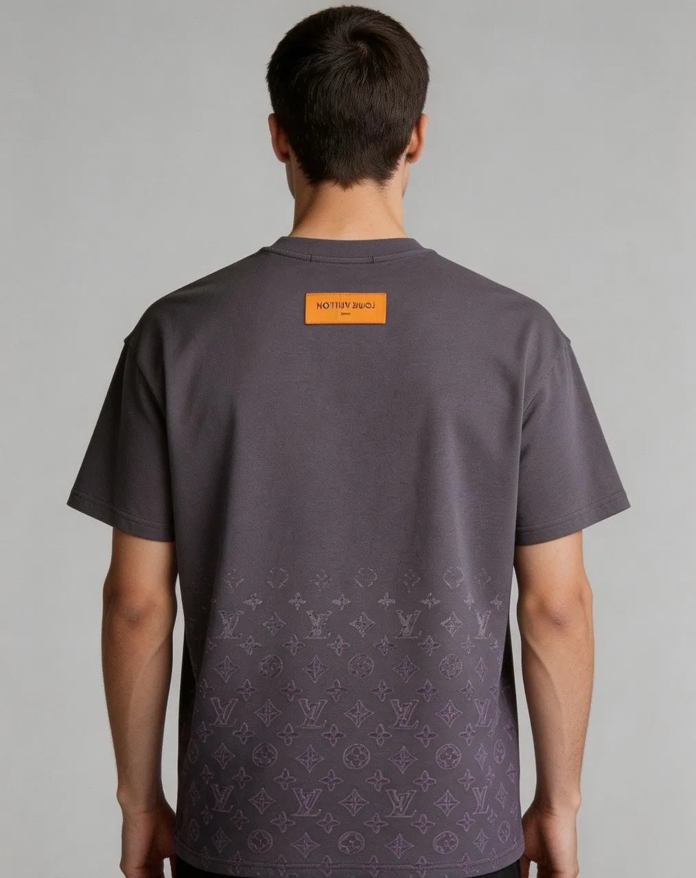 Louis Vuitton/Louis Vuitton 26ss hem presbyopia burnt short sleeves
